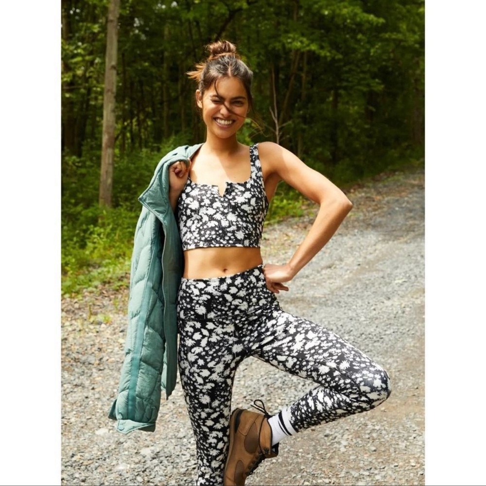 FP Movement by Free People Black and White Leggings